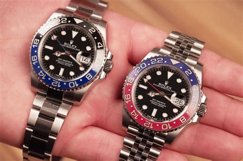 rolex batman vs pepsi|116710 vs 126710.